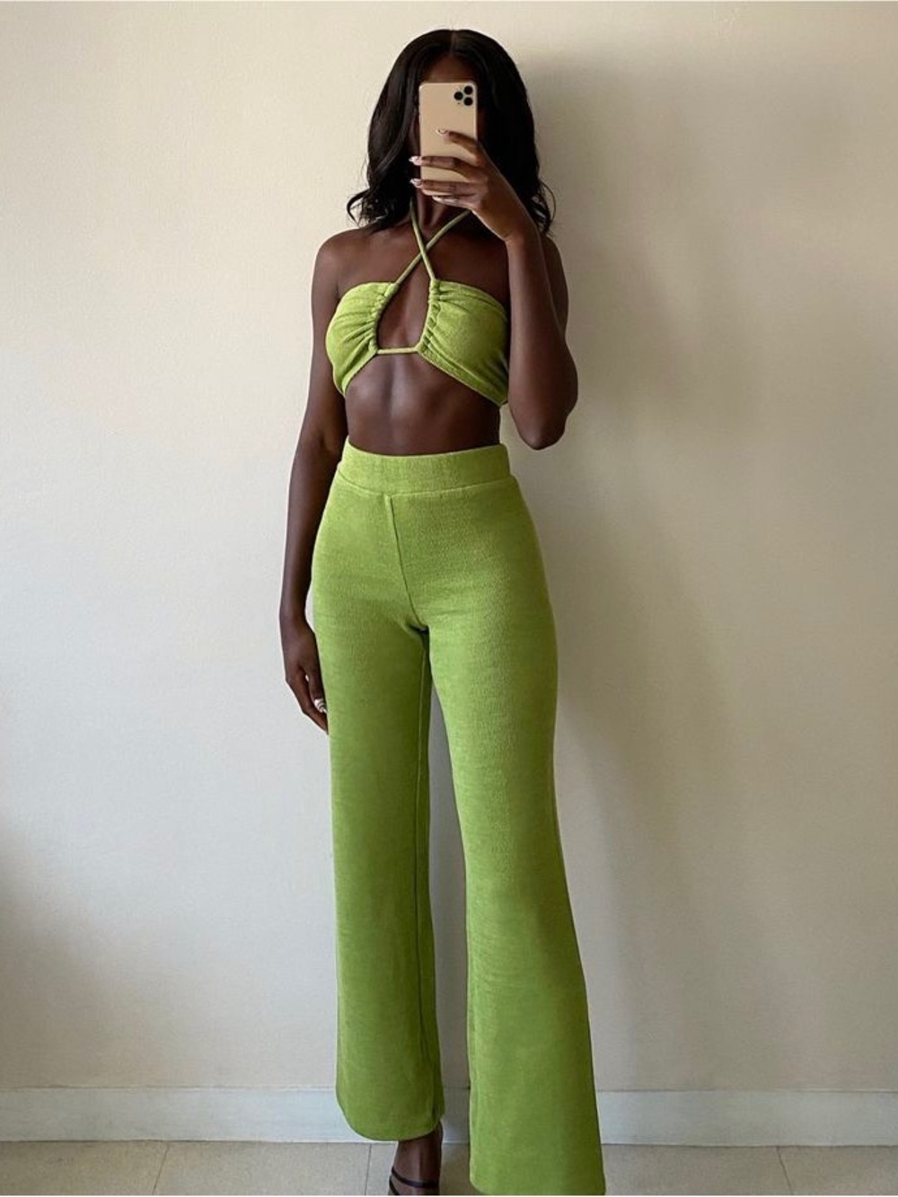 Showpo Juliann Green 2 Piece Set